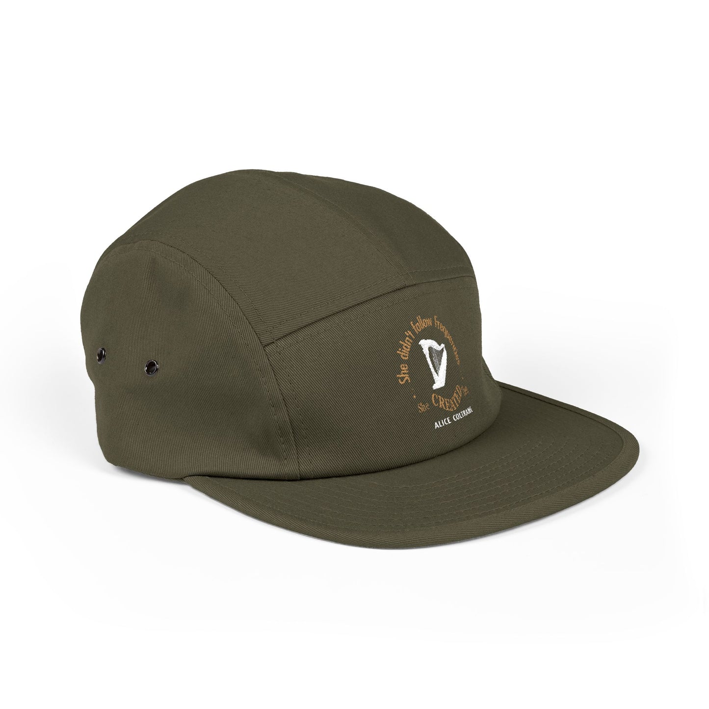 Alice Coltrane “Spiritual Frequency” 5-Panel Cap (Embroidery)