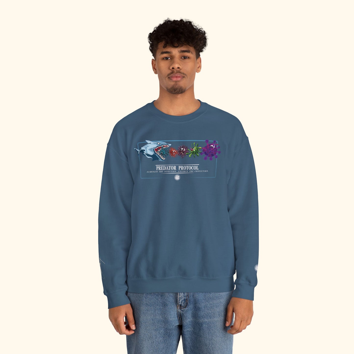 Predator Protocol—Unisex Heavy Blend™ Crewneck Sweatshirt