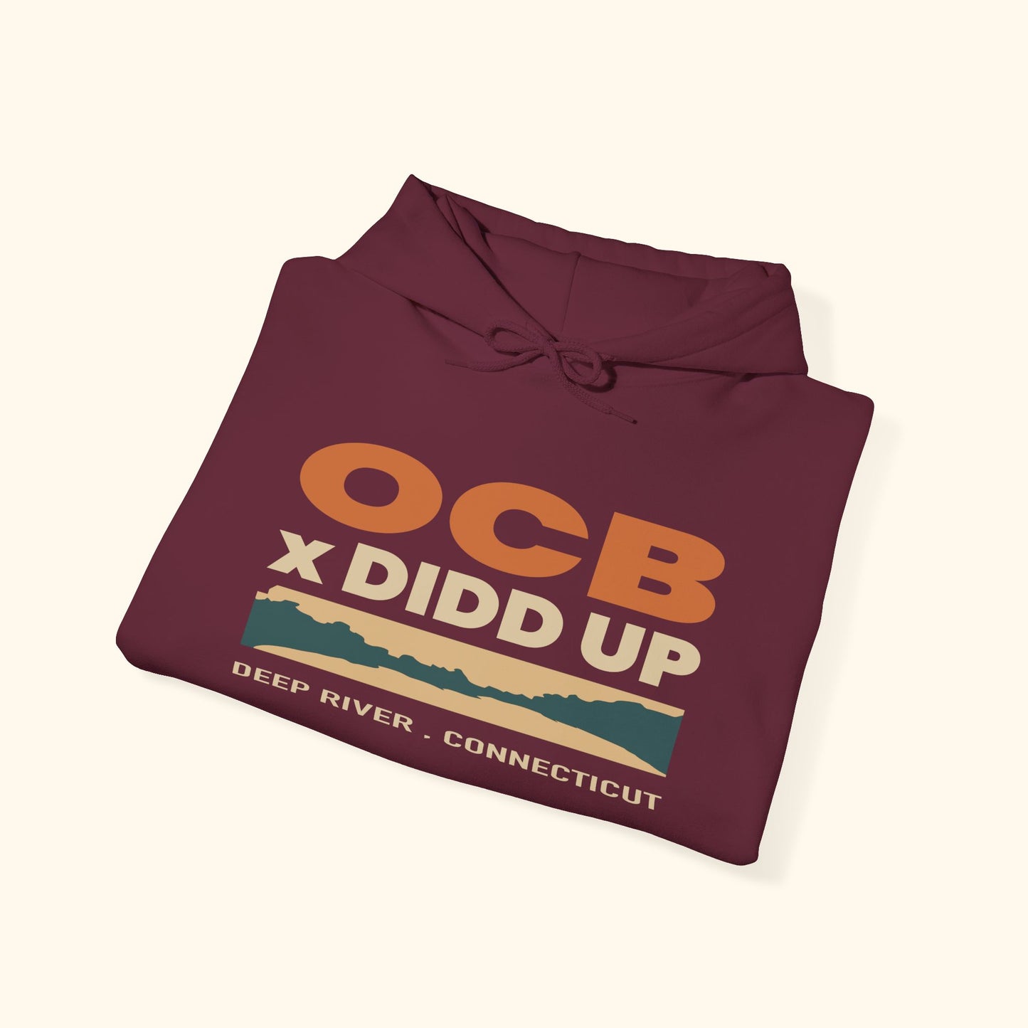 OCB x Didd Up Retro Hoodie – Deep River, Connecticut Unisex Heavy Blend™