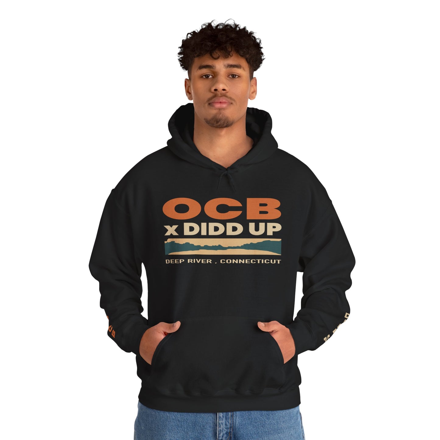 OCB x Didd Up Retro Hoodie – Deep River, Connecticut Unisex Heavy Blend™