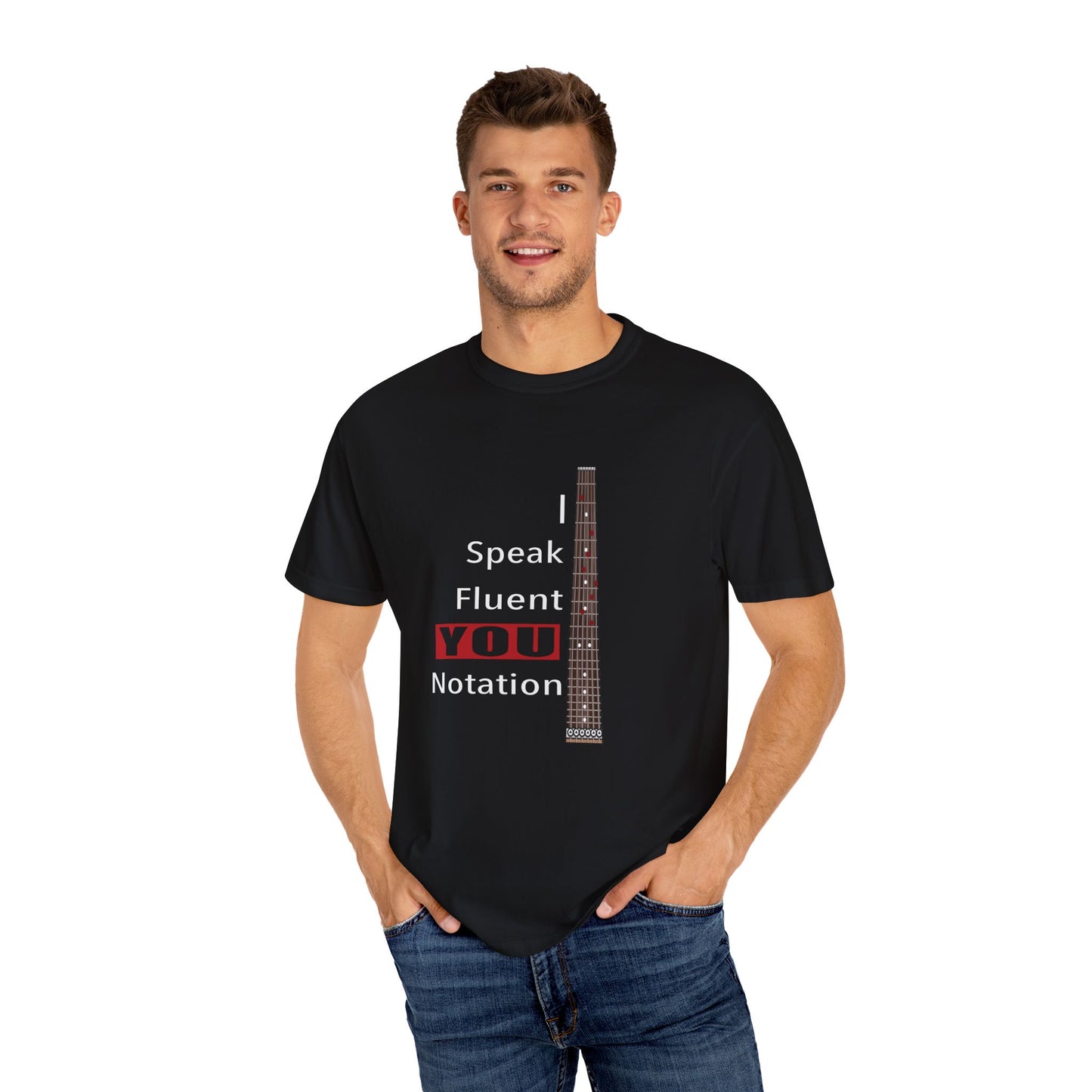 YOU Notation” – Bold Fretboard Tee by DIDD UP