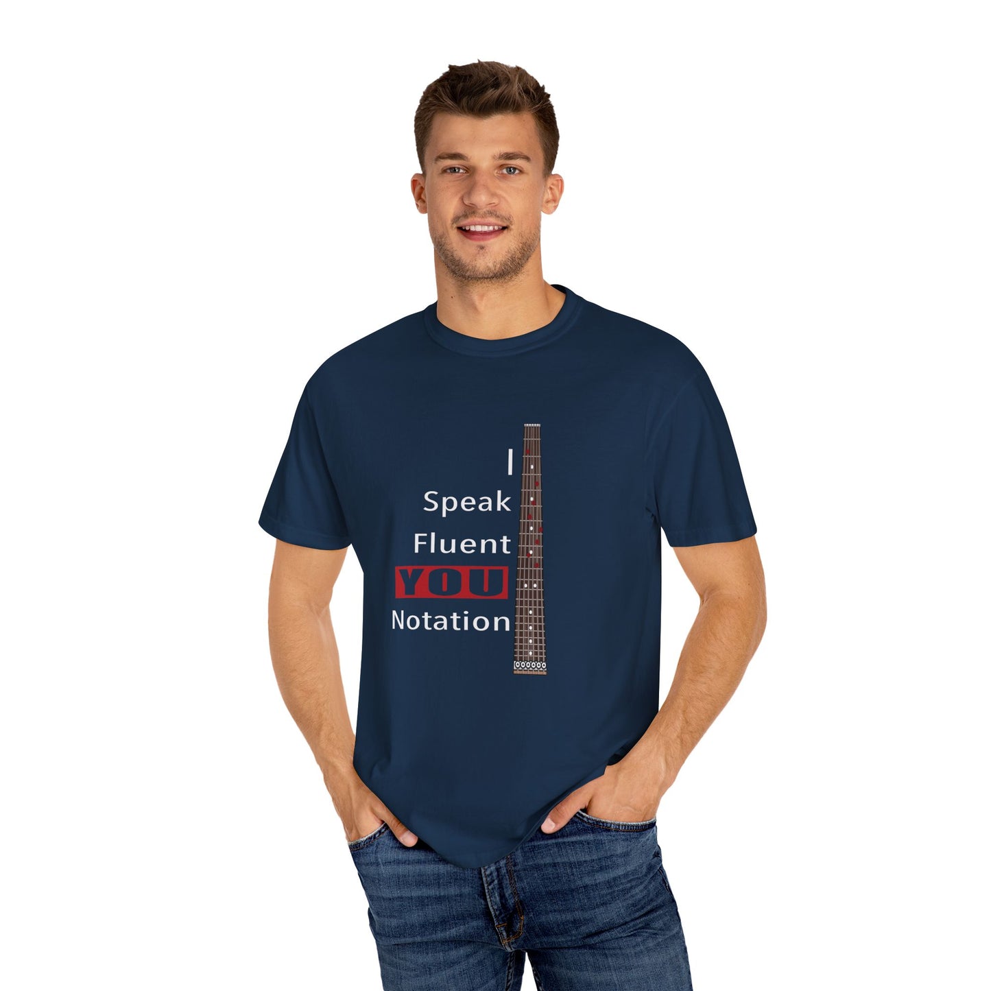 YOU Notation” – Bold Fretboard Tee by DIDD UP