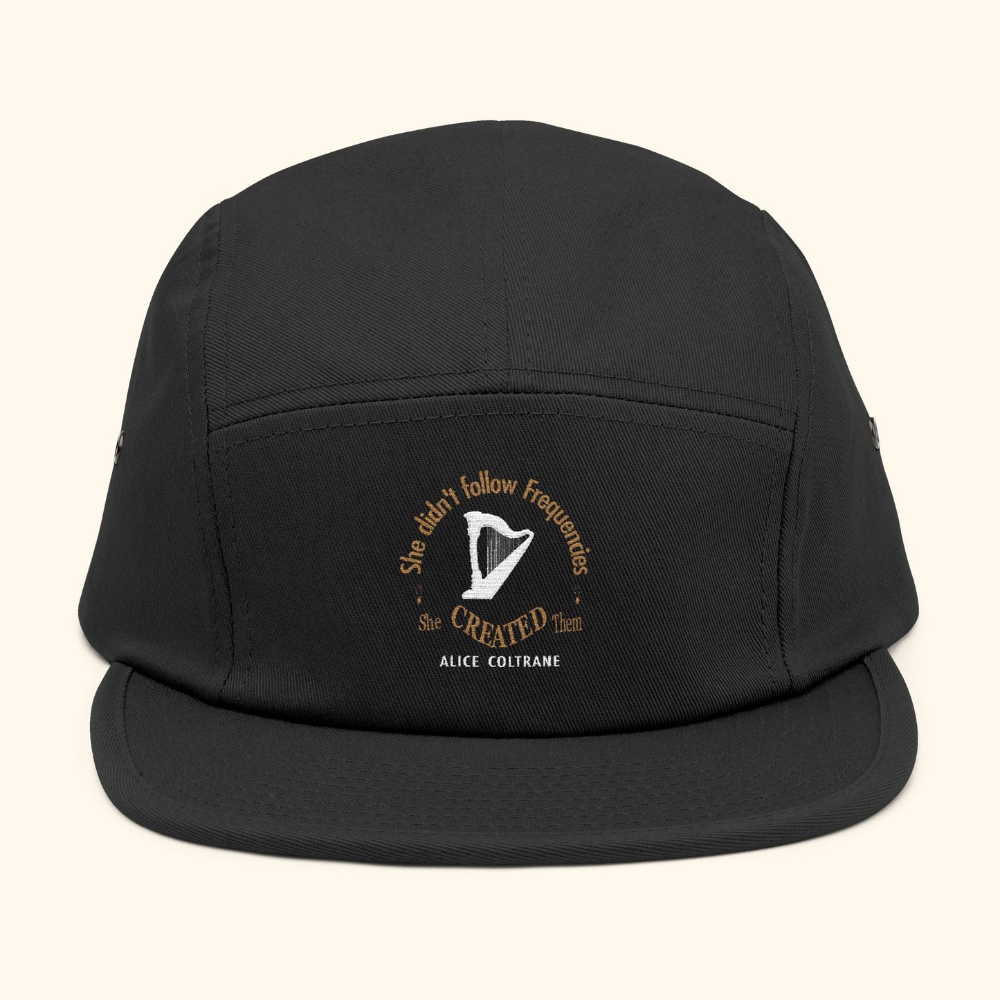 Alice Coltrane “Spiritual Frequency” 5-Panel Cap (Embroidery)