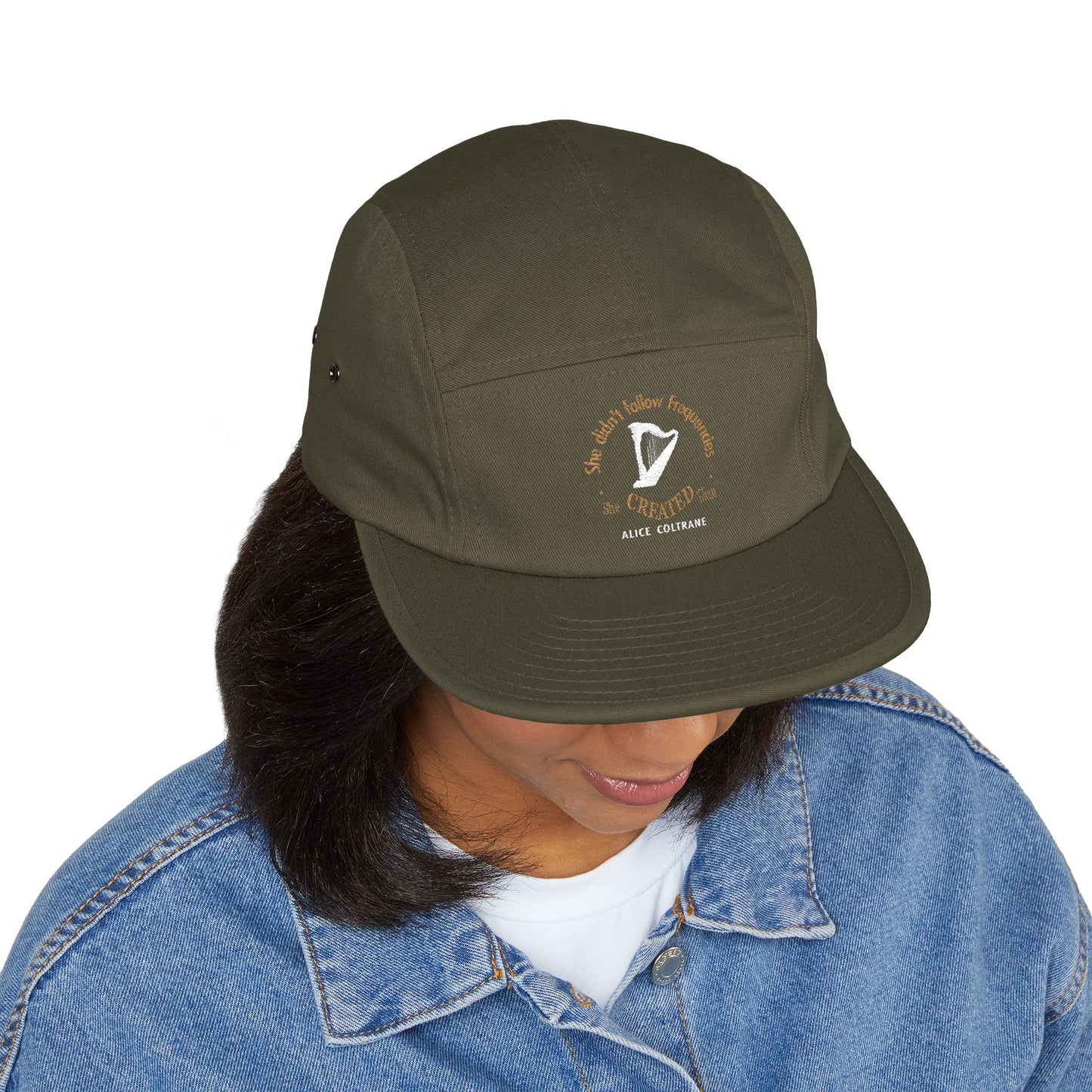 Alice Coltrane “Spiritual Frequency” 5-Panel Cap (Embroidery)