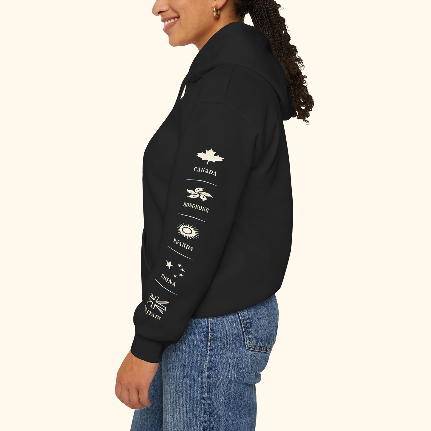 C’est à D.I.T: The Stitched Resistance Heavy Blend™ Hooded Sweatshirt