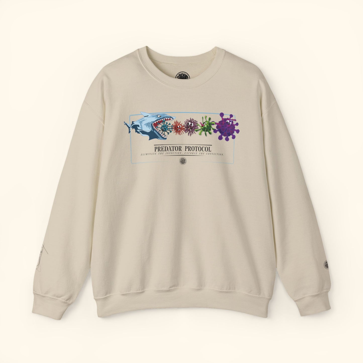 Predator Protocol—Unisex Heavy Blend™ Crewneck Sweatshirt