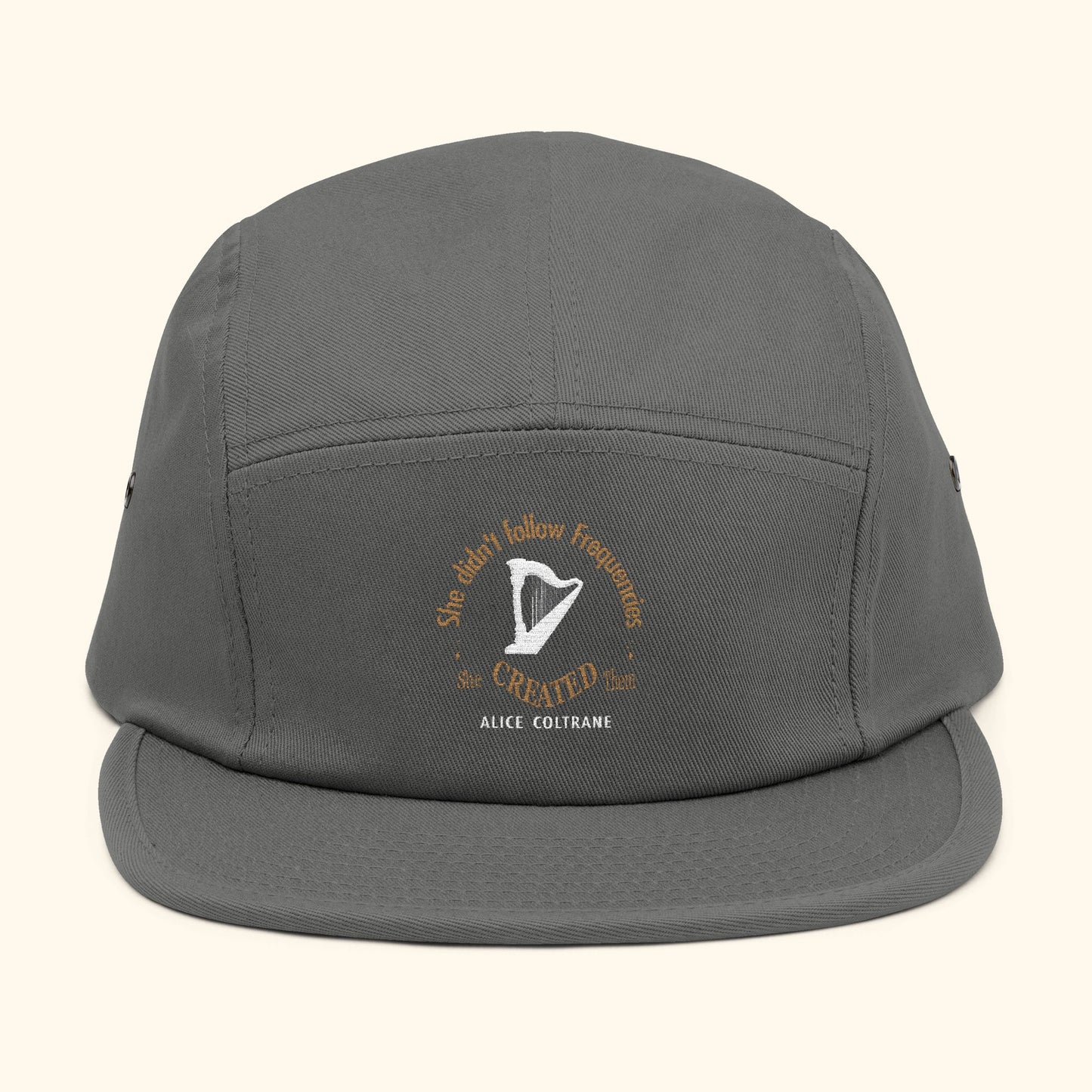 Alice Coltrane “Spiritual Frequency” 5-Panel Cap (Embroidery)