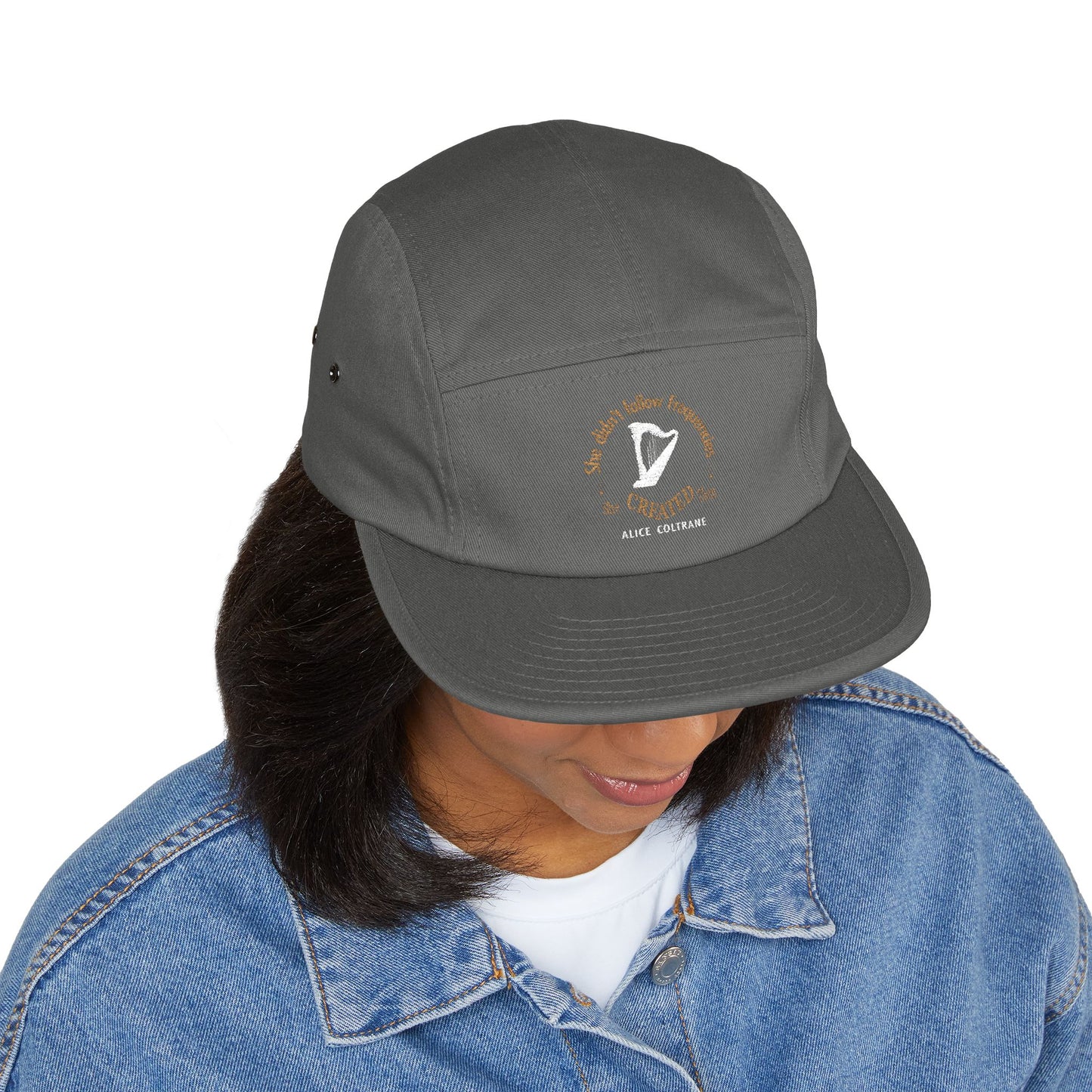 Alice Coltrane “Spiritual Frequency” 5-Panel Cap (Embroidery)