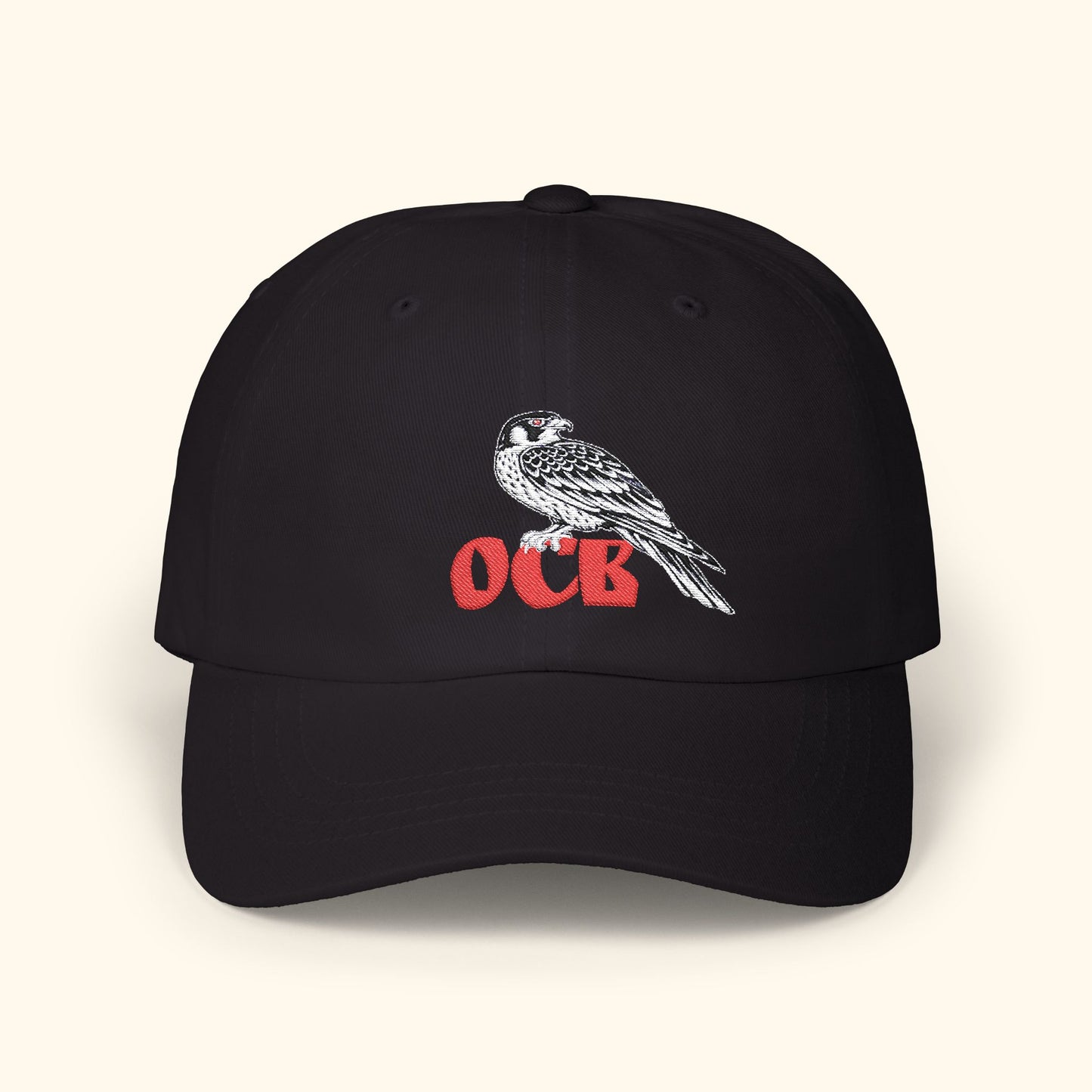 OCB “Falcon Mark” Classic Dad Hat – Embroidered Street Heritage Cap