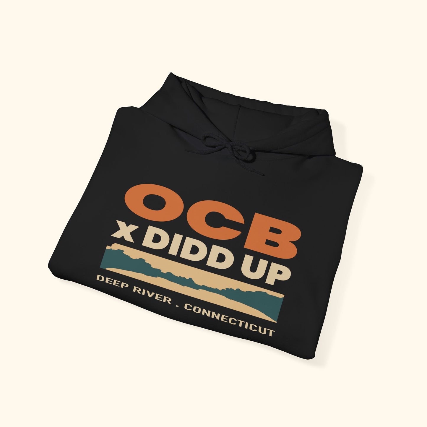 OCB x Didd Up Retro Hoodie – Deep River, Connecticut Unisex Heavy Blend™