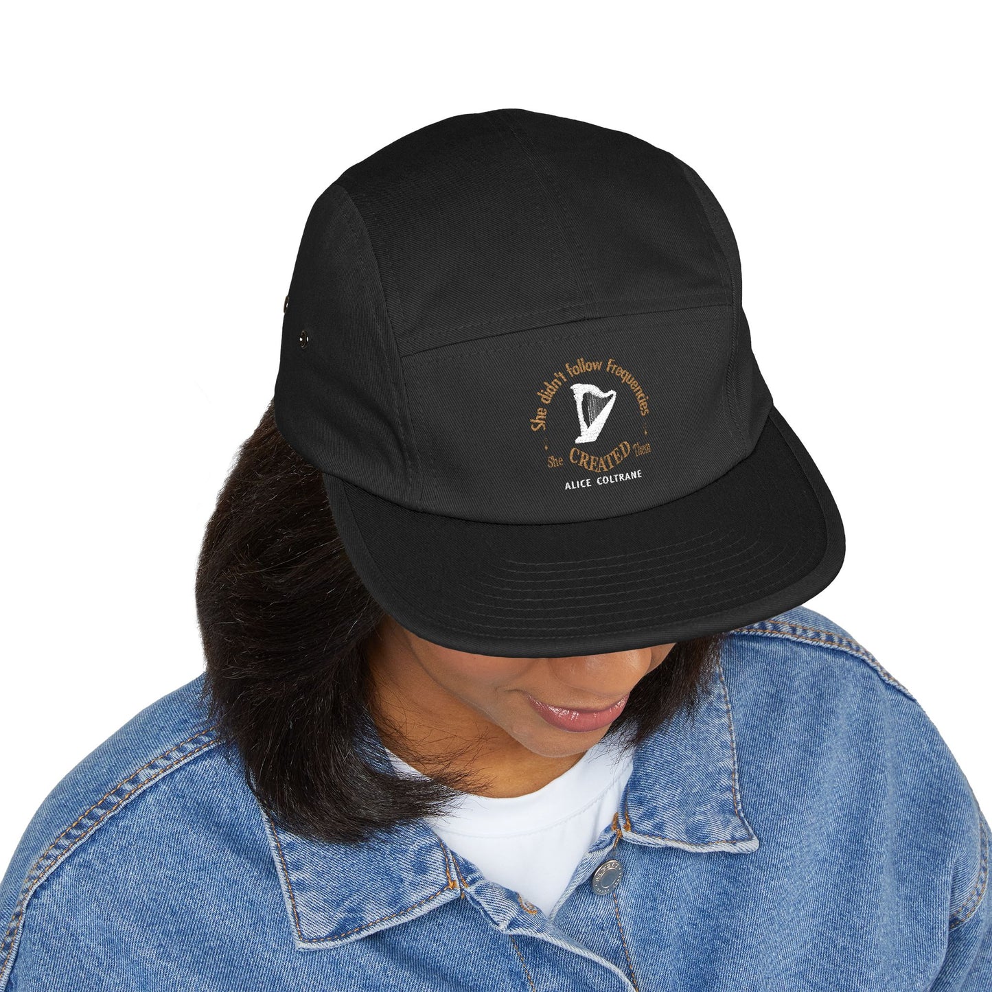 Alice Coltrane “Spiritual Frequency” 5-Panel Cap (Embroidery)