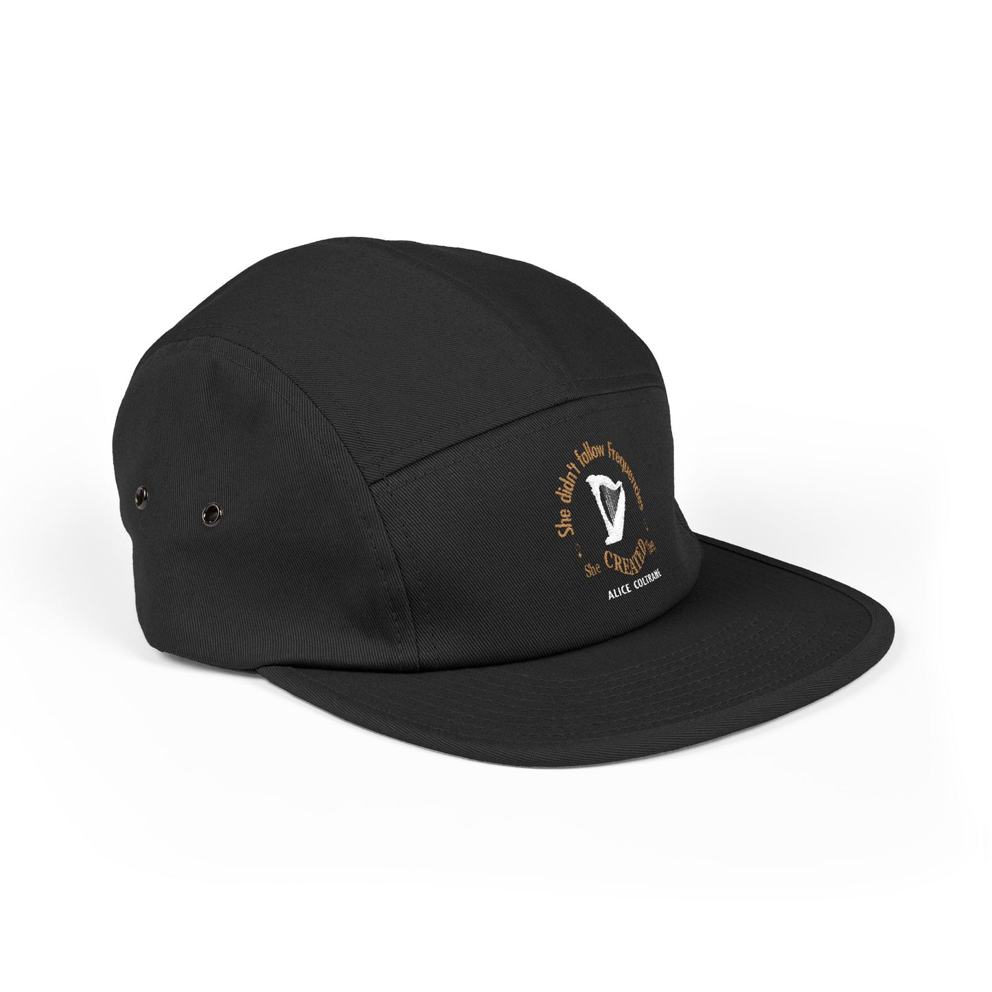 Alice Coltrane “Spiritual Frequency” 5-Panel Cap (Embroidery)