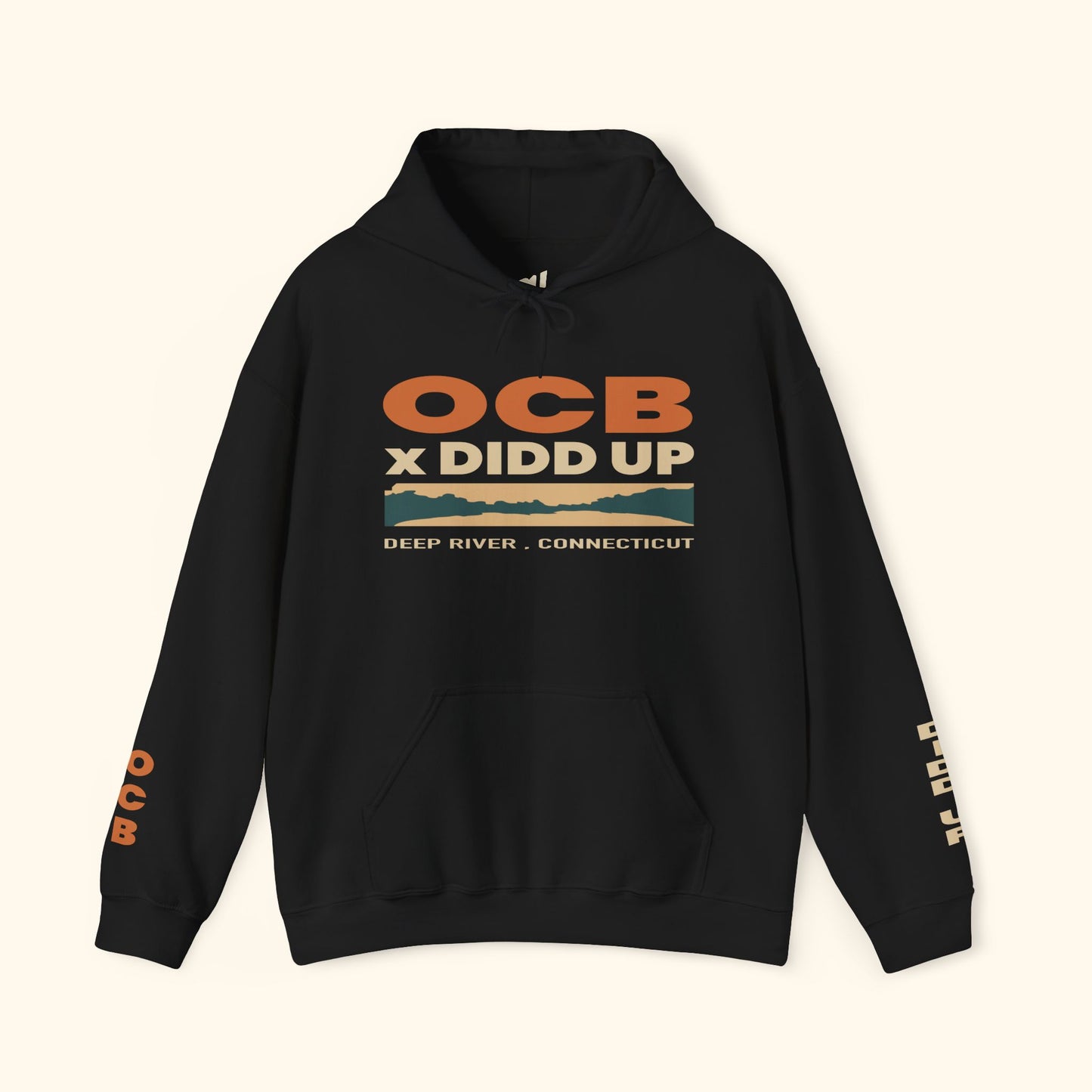 OCB x Didd Up Retro Hoodie – Deep River, Connecticut Unisex Heavy Blend™