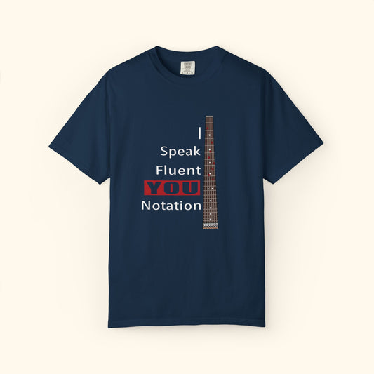 YOU Notation” – Bold Fretboard Tee by DIDD UP