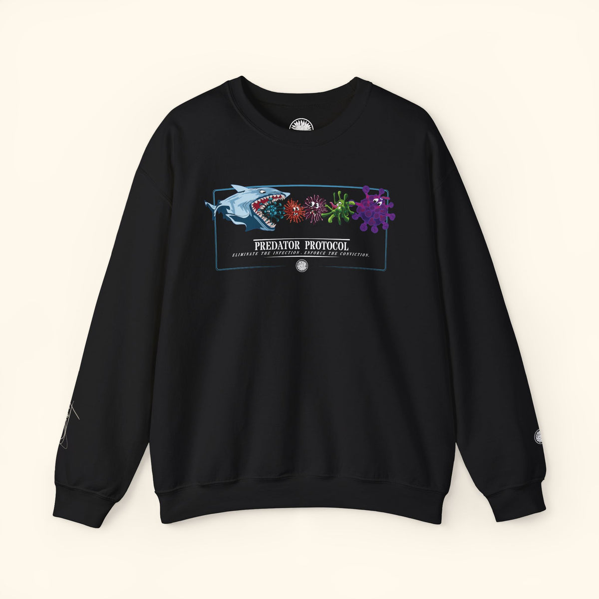 Predator Protocol—Unisex Halloween Heavy Blend™ Crewneck Sweatshirt