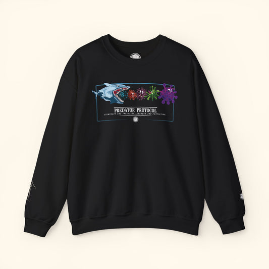 Predator Protocol—Unisex Heavy Blend™ Crewneck Sweatshirt