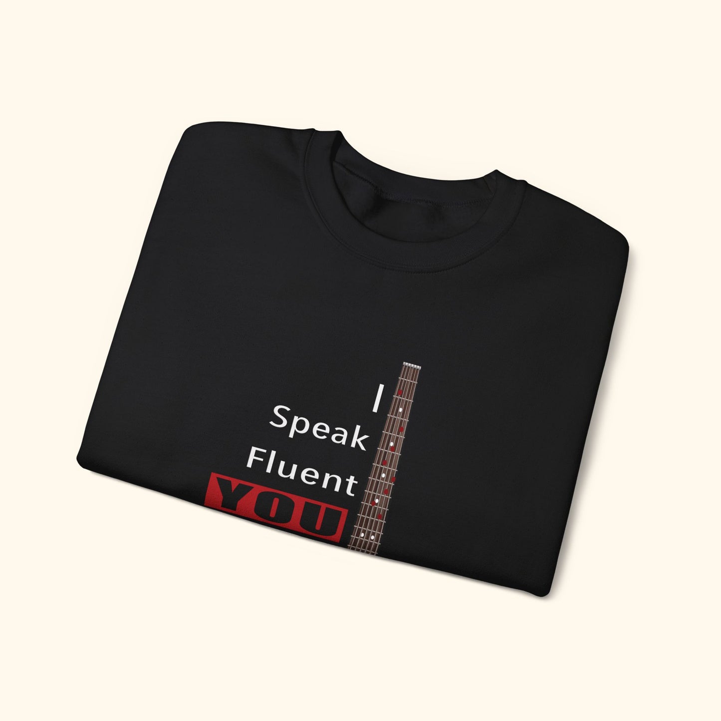 “Speak Fluent YOU” – Music Language Heavy Blend™ Crewneck Sweatshirt by DIDD UP