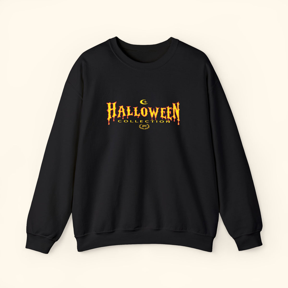 Embroidered Halloween Crewneck Sweatshirt
