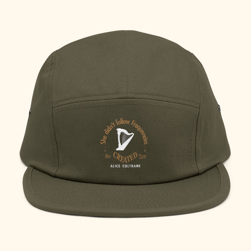Alice Coltrane “Spiritual Frequency” 5-Panel Cap (Embroidery)