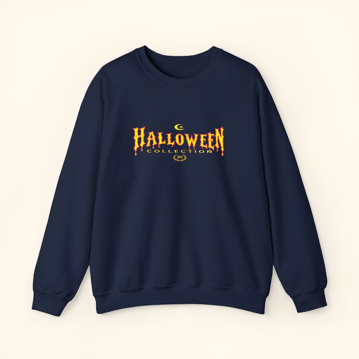 Embroidered Halloween Crewneck Sweatshirt