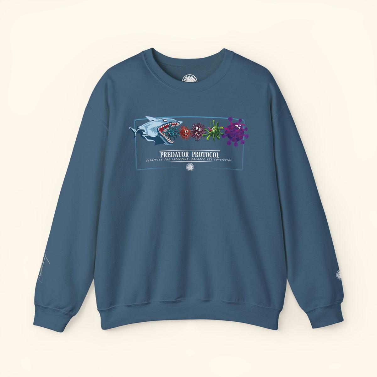 Predator Protocol—Unisex Halloween Heavy Blend™ Crewneck Sweatshirt