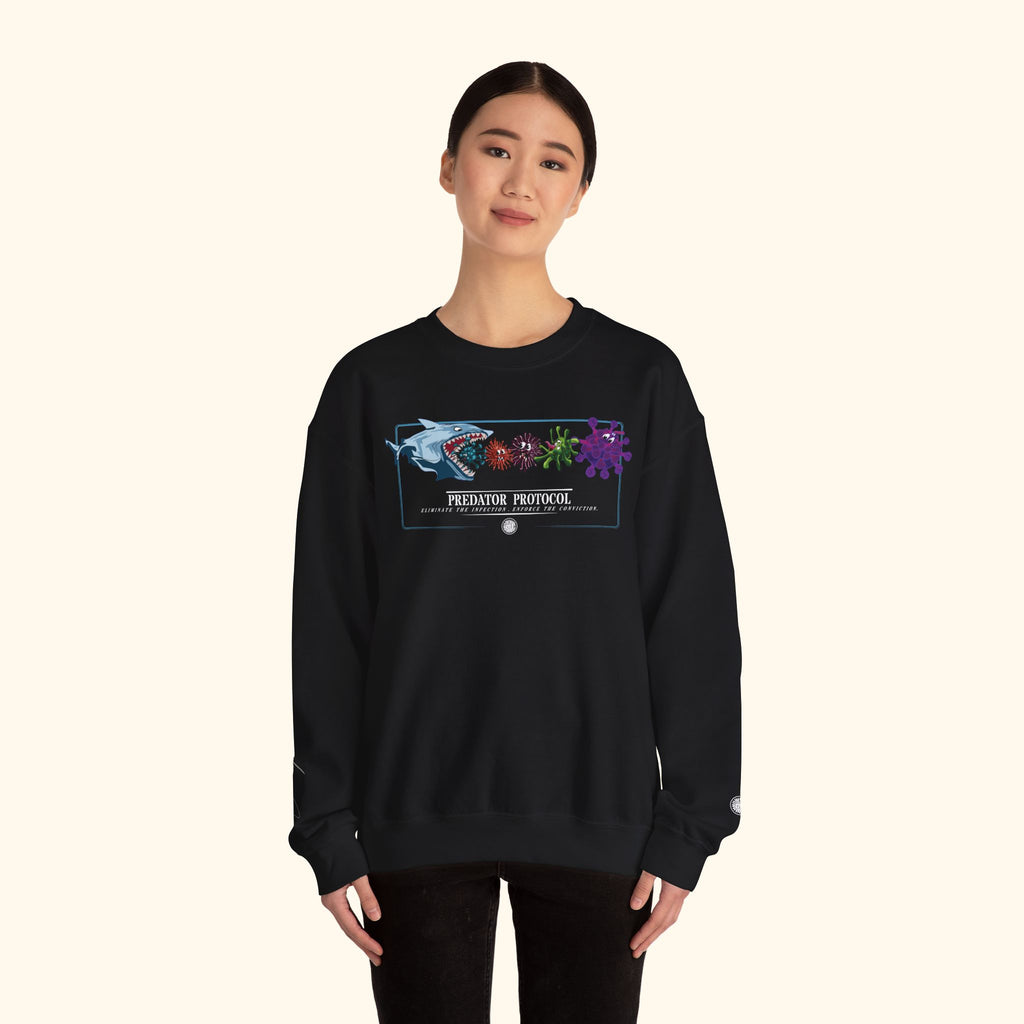 Predator Protocol—Unisex Heavy Blend™ Crewneck Sweatshirt