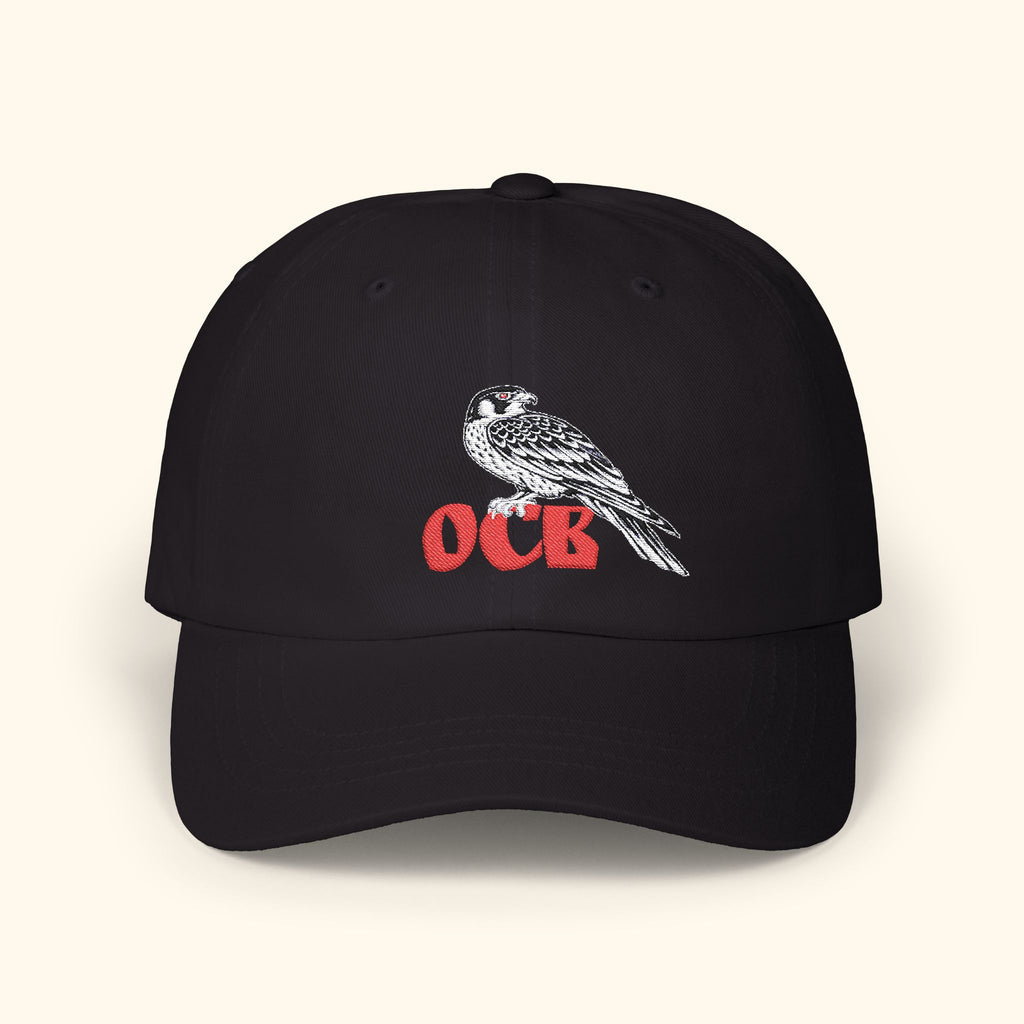 OCB “Falcon Mark” Classic Dad Hat – Embroidered Street Heritage Cap