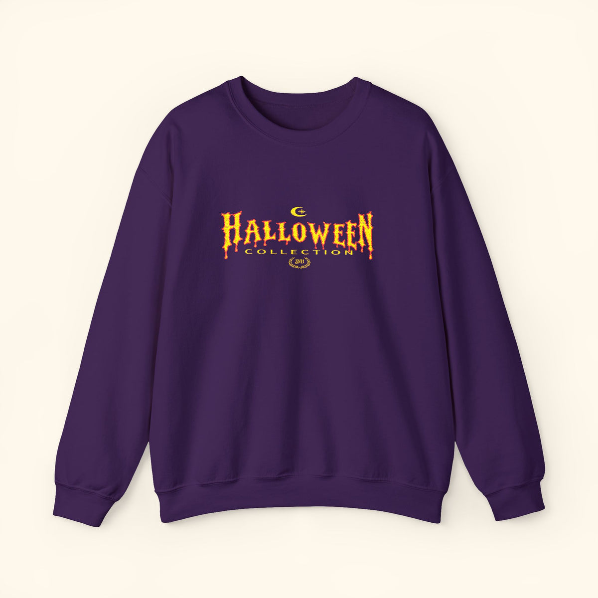 Embroidered Halloween Crewneck Sweatshirt