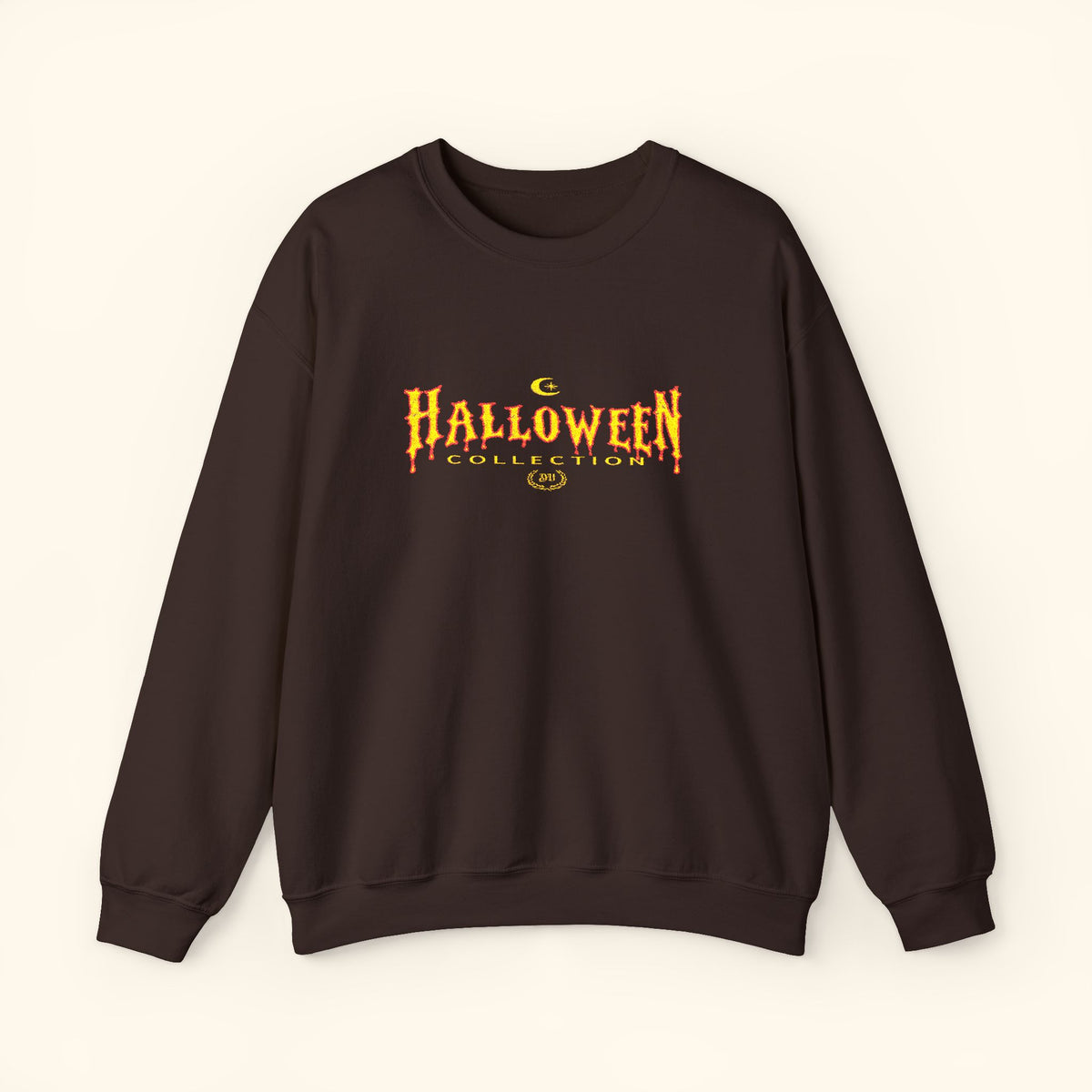 Embroidered Halloween Crewneck Sweatshirt