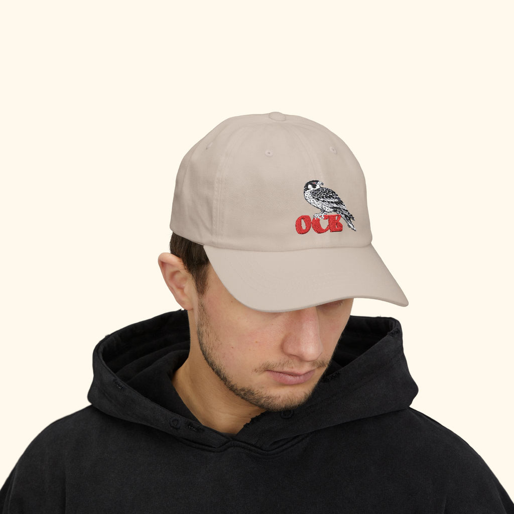 OCB “Falcon Mark” Classic Dad Hat – Embroidered Street Heritage Cap